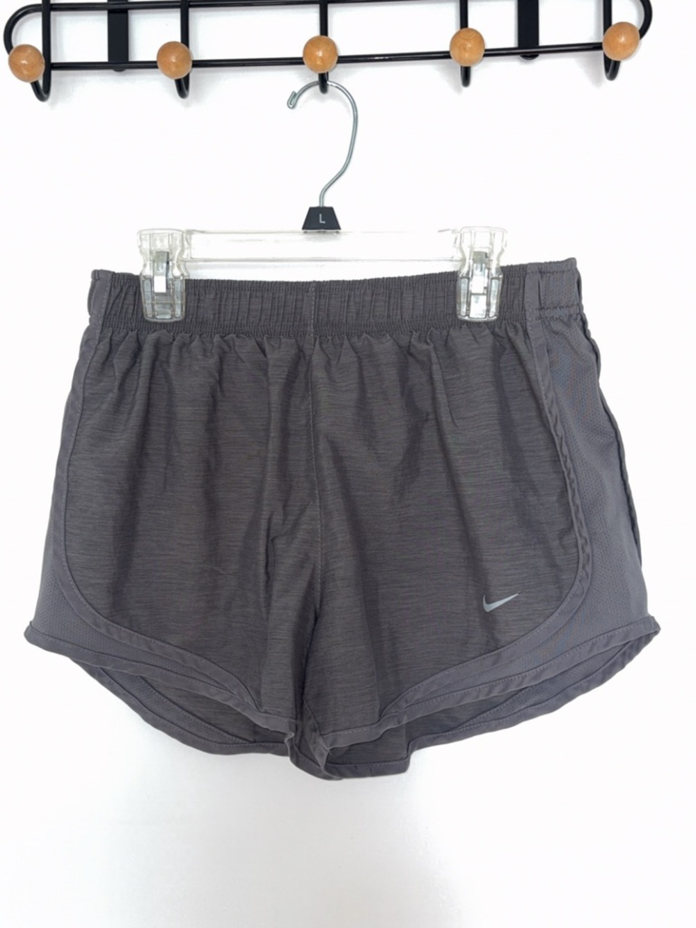 Nike Women's Gray Athletic Running Shorts